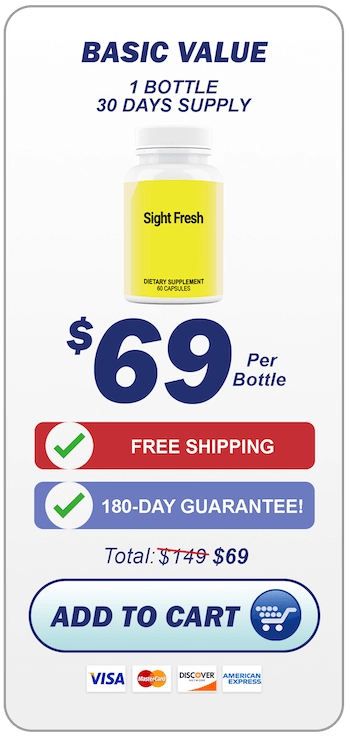Sight Fresh 1 bottle starter pack $69